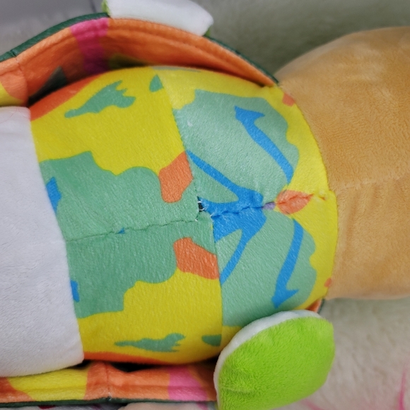 FlipaZoo Gildy Tiger Toby Turtle 2 In 1 Plush - Picture 13 of 14